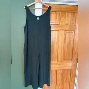 Madewell Superbrushed Pull-On Jumpsuit - Smoky Spruce